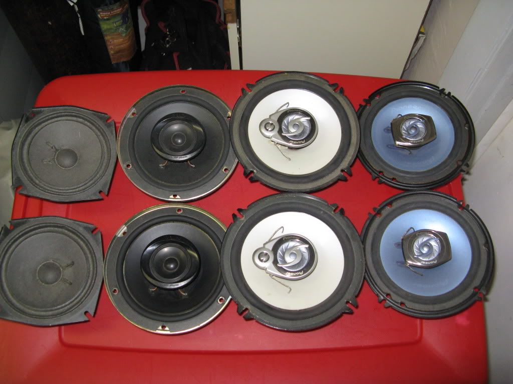 FS Cheap Pioneer door speakers 1025 Tampa Racing